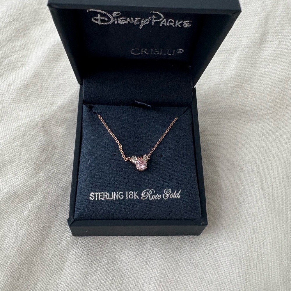 Disney Rose Gold Necklace